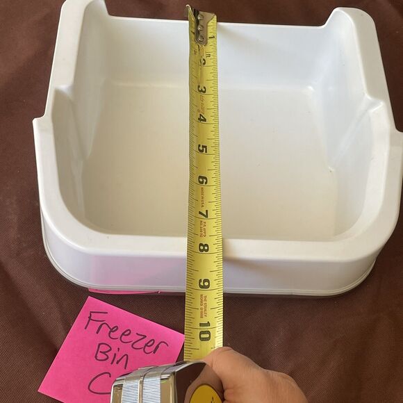 FRIGIDAIRE Side-By-Side Refrigerator White Door Freezer Replace Bin #2153905 C - Picture 8 of 12